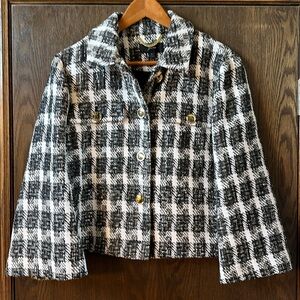 JCrew tweed blazer size 8